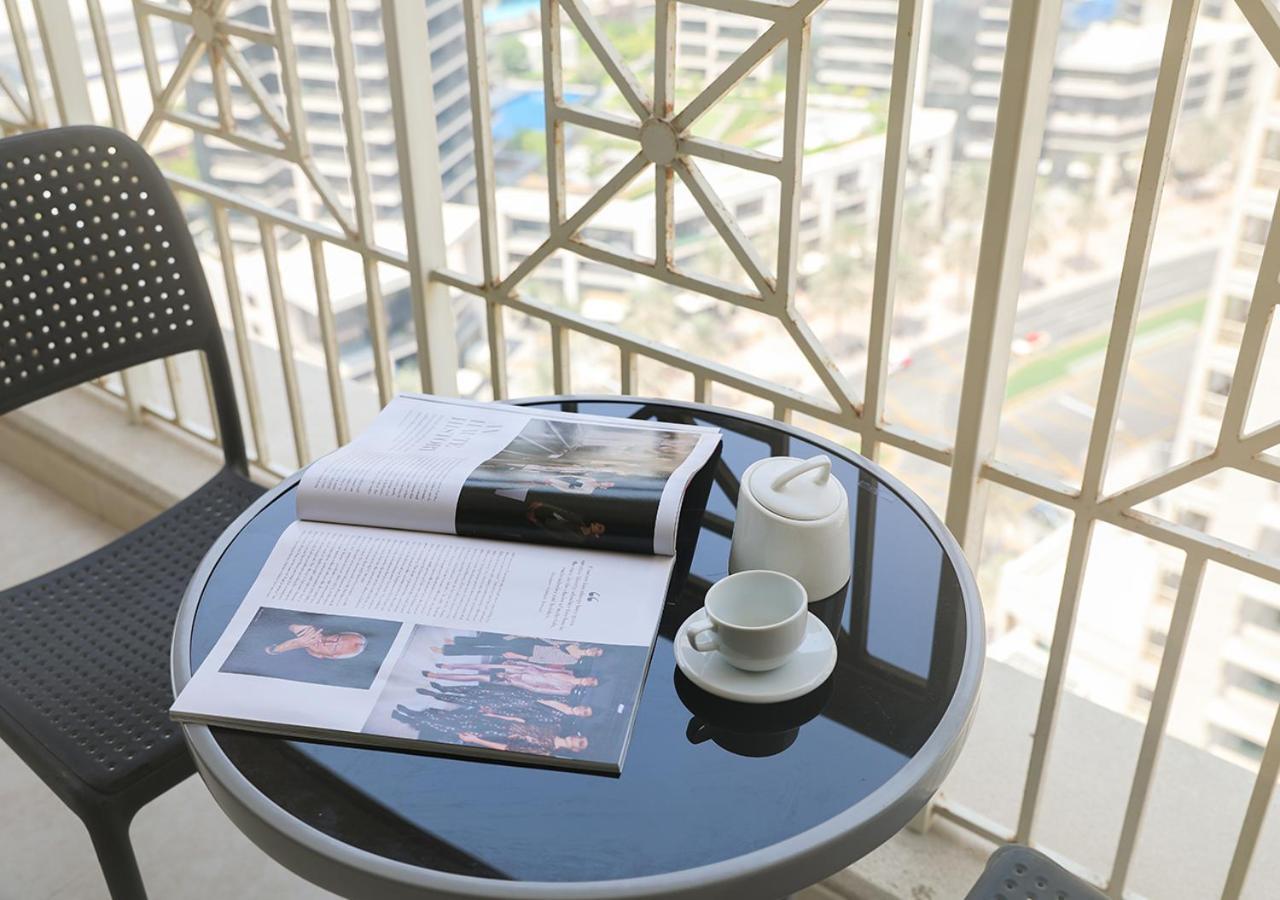 דובאי Nasma Luxury Stays - Fancy Apartment With Balcony Near Burj Khalifa מראה חיצוני תמונה