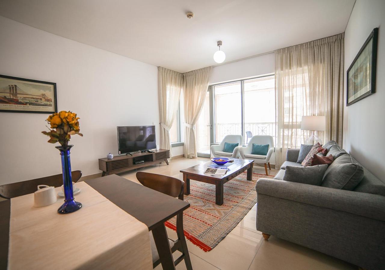 דובאי Nasma Luxury Stays - Fancy Apartment With Balcony Near Burj Khalifa מראה חיצוני תמונה