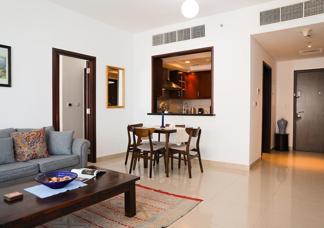 דובאי Nasma Luxury Stays - Fancy Apartment With Balcony Near Burj Khalifa מראה חיצוני תמונה