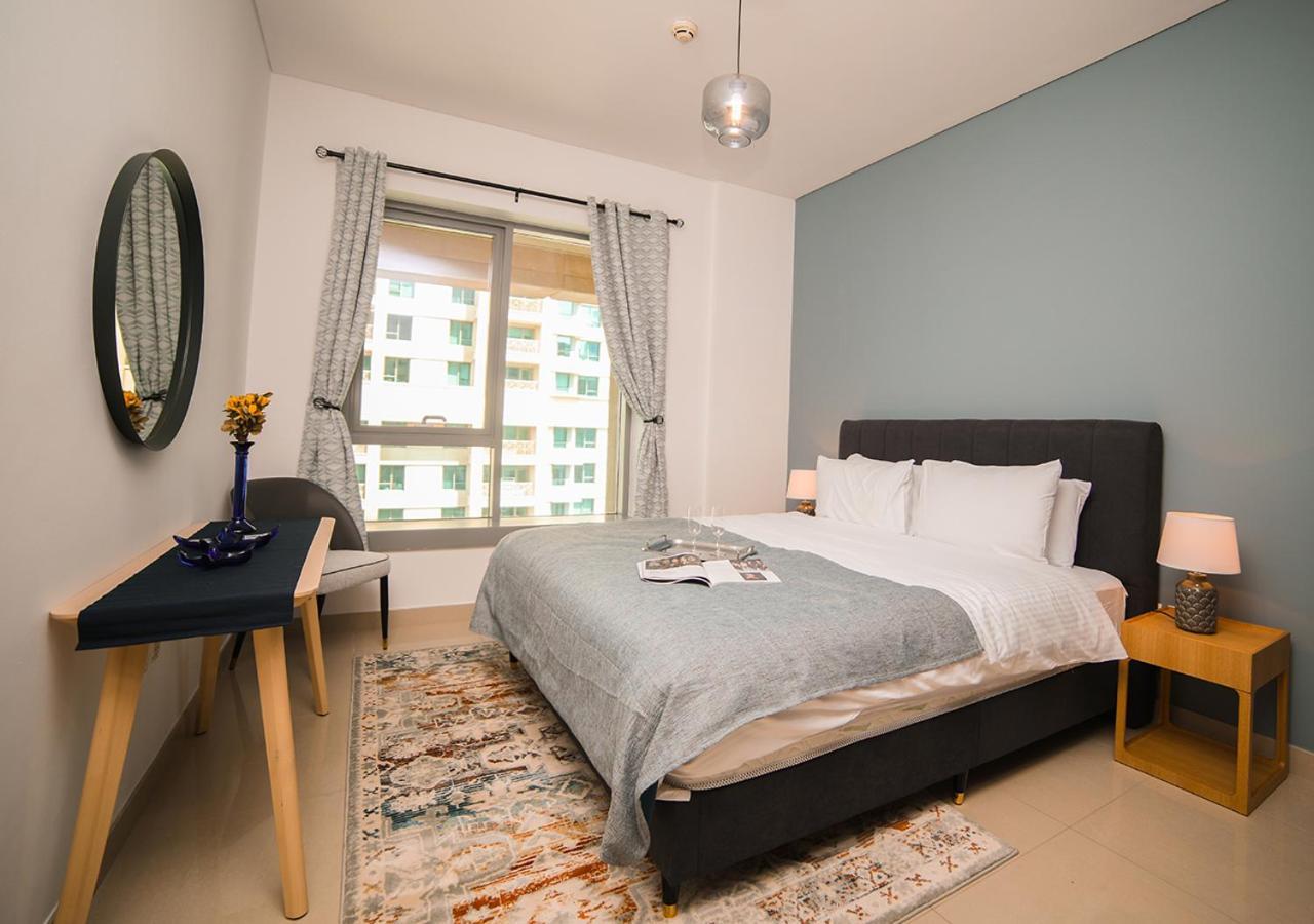 דובאי Nasma Luxury Stays - Fancy Apartment With Balcony Near Burj Khalifa מראה חיצוני תמונה
